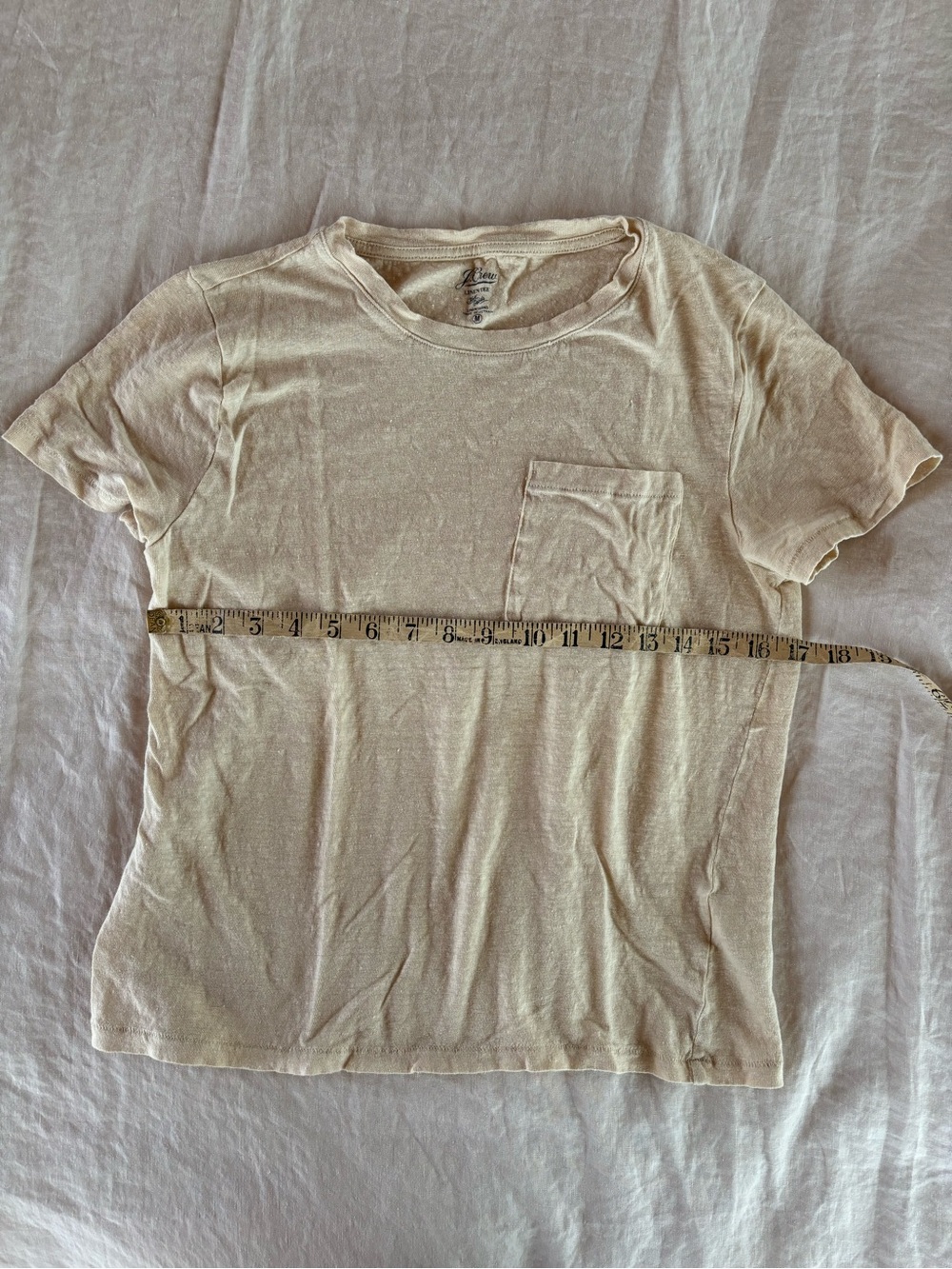 Linen Jersey Tee - Picture 4 of 5